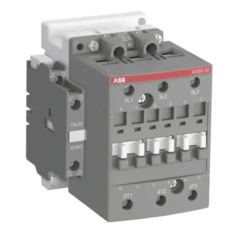 ABB Contactor, AX80-30-11-80, coil 220-230V 50Hz / 230-240V 60Hz — 1SBL411074R8011