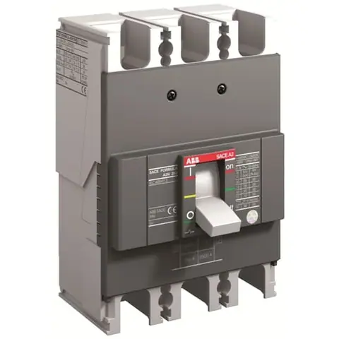 قاطع دائرة MCCB إيه بي بي SACE Formula A2B 250، 3 أقطاب، 200 أمبير، وحدة حماية TMF — 1SDA066551R1