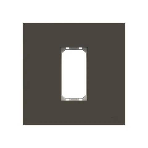 ABB Frame, Zenit, 1-gang, window 22x44, single, Anthracite — 2CLA217100B1801