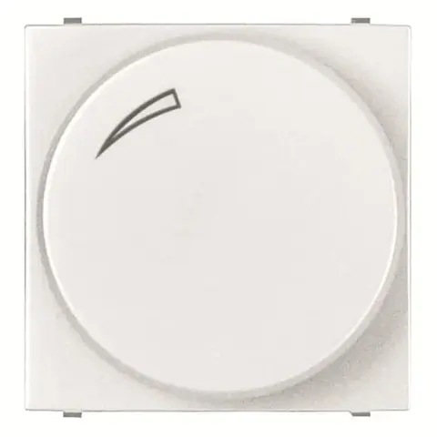 ABB LED dimmer, Zenit, 2 modules, White — 2CLA226030B1101