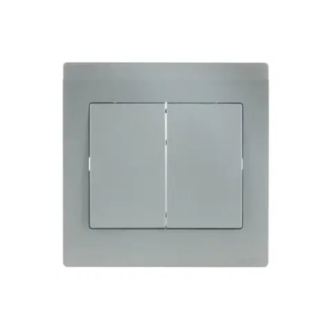 مفتاح كهربائي إيه بي بي Inora BL102-G، وحدتان، أحادي الاتجاه، 10AX — 2TCZ171003R2230