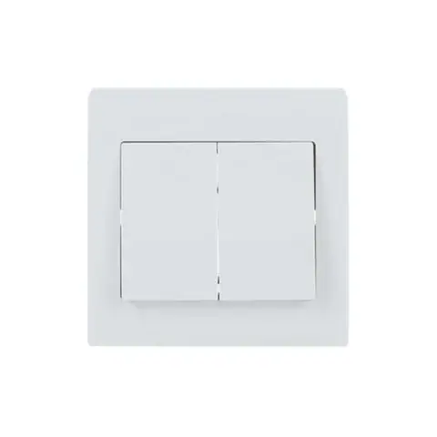 ABB Switch, Inora BL106, 2-gang, 2-way, 10AX — 2TCZ171004R0030