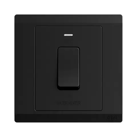 ABB Switch, Inora BL171WH-885, 1-gang, 1-way, DP, 20A, with Neon indicator, marked ON, marked WH — 2TCZ171012R4475