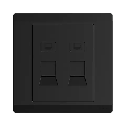 مخرج بيانات RJ45 إيه بي بي Inora BL329-885، وحدتان، فئة Cat 6 — 2TCZ173014R4410