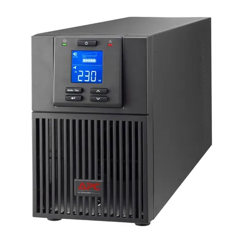 APC Easy UPS On-Line, 1000VA/800W, Tower, 230V, 3x IEC C13 outlets, Intelligent Card Slot, LCD — SRV1KI