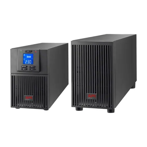 APC Easy UPS On-Line, 1000VA/800W, Tower, 230V, 3x IEC C13 outlets, Intelligent Card Slot, LCD, Extended runtime — SRV1KIL