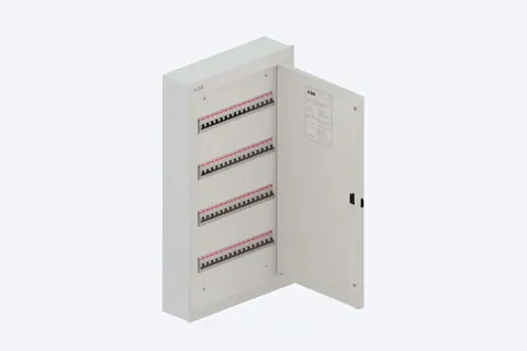 ABB Distribution board, Styler, 12 ways, with 3P 125A main breaker (A1B) — 2CVS312111E1011