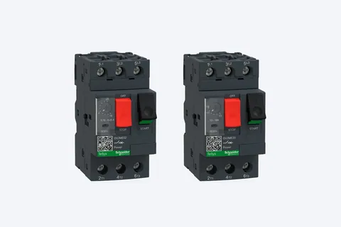 Examples of Motor protection circuit breakers MPCB listed in the catalogue
