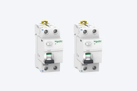 Examples of RCCB & RCBO earth leakage protection listed in the catalogue