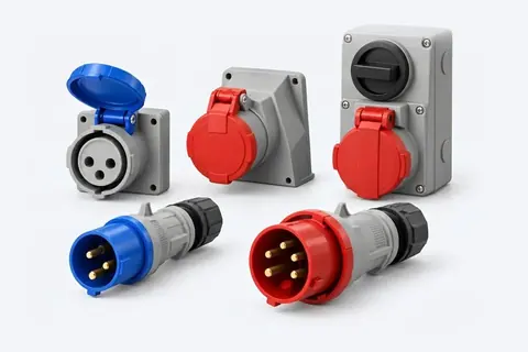 Industrial plugs & connectors