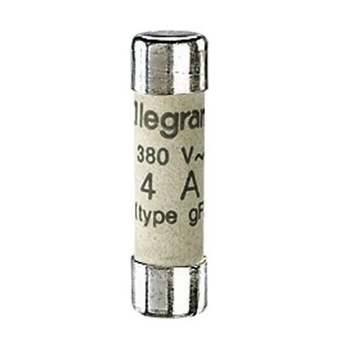 Legrand CARTRIDGE FUSE 8,5X31,5 4A — 0123 04
