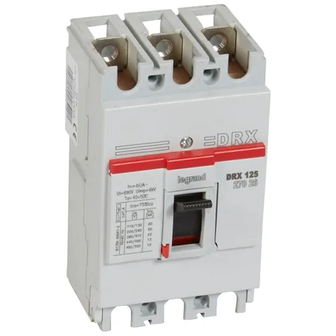 Legrand MCCB DRX 100N 3P 60A 20KA — 0 270 26
