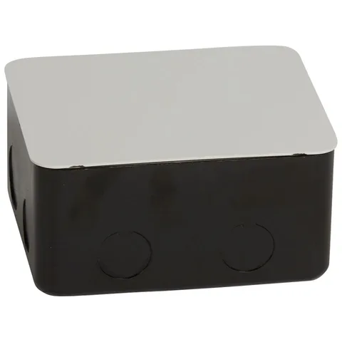 Legrand Pop-up floor-box accessories — Metal flush-mounting box, 4 modules — 0 540 01