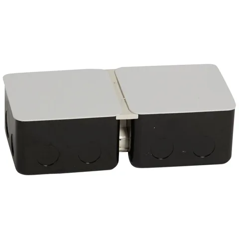 Legrand Pop-up floor-box accessories — Metal flush-mounting box, 6 modules — 0 540 02