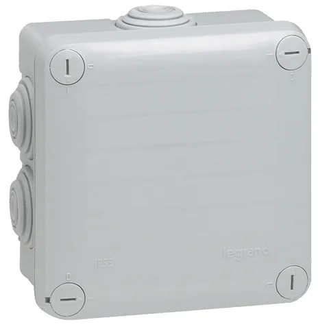 Legrand Plexo — JUNCT.BOX 105X105 GREY 7GLAND — 0 920 22