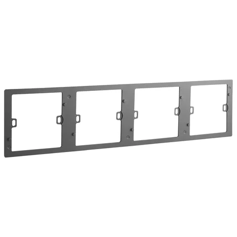 Legrand Mallia Senses — Fixing supports — 4-gang fixing support, 344 x 86 mm — 2 810 20DS