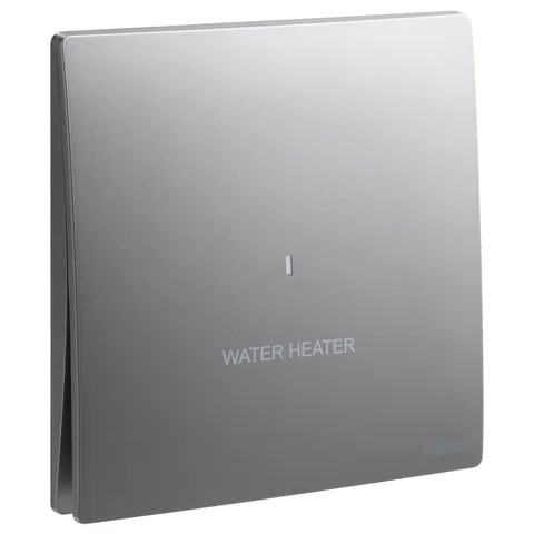 Legrand Mallia Senses — Water Heater, Dark Silver — 2 810 62DS