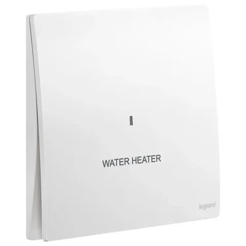 Legrand Mallia Senses — Water Heater, Matt White — 2 810 62MW