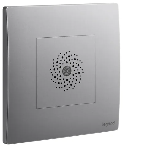 Legrand Mallia Senses — Sound and light detectors — Without Neutral, Dark Silver — 2 810 92DS