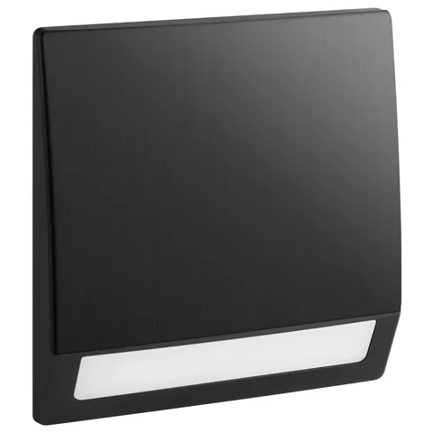 Legrand Mallia Senses — Step lights — Without motion detector, Brushed Black — 2 810 97BB