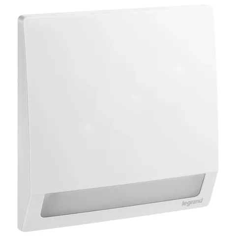 Legrand Mallia Senses — Step lights — Without motion detector, Matt White — 2 810 97MW