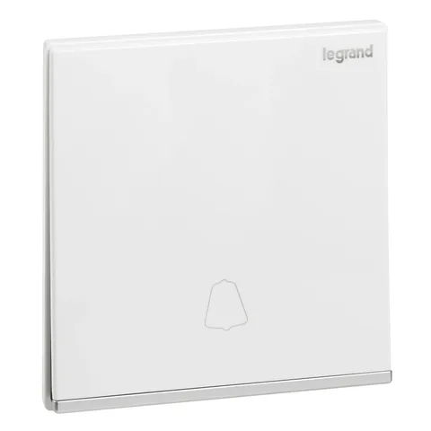Legrand Galion — Push-buttons 16 A 250 V± — 1 gang - Bell marking, White — 2 824 11