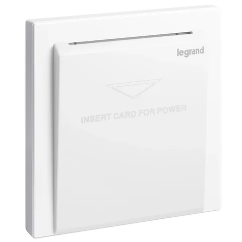 Legrand Galion — RFID keycard switches - 230 V~ 16 A, White — 2 824 18