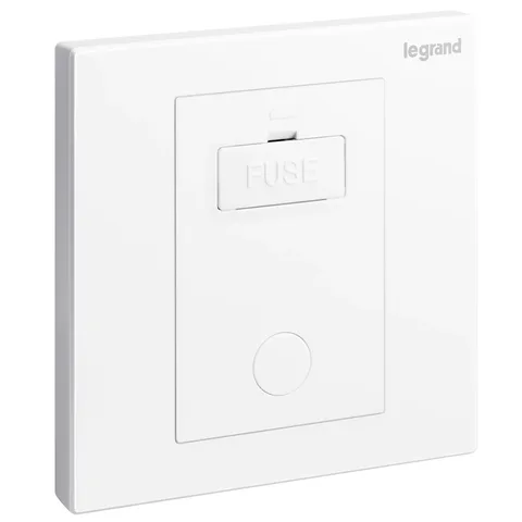 Legrand Galion — 13 A fused connection units — 1gang, White — 2 824 50