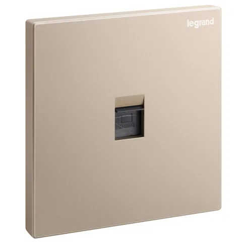 Legrand Galion — Data sockets — RJ 45 Cat.6 UTP, Rose Gold — 2 824 61-C1