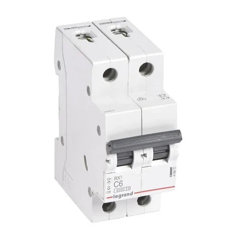 Legrand RX3 2P C6 6KA — 4 198 70