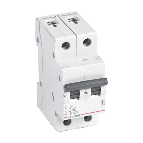 Legrand RX3 2P C50 6KA — 4 198 78