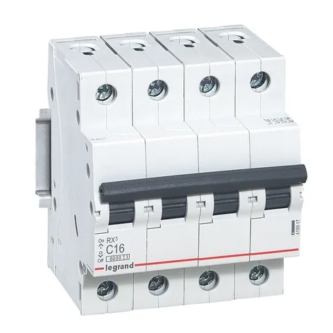 Legrand RX3 4P C16 6KA — 4 199 17