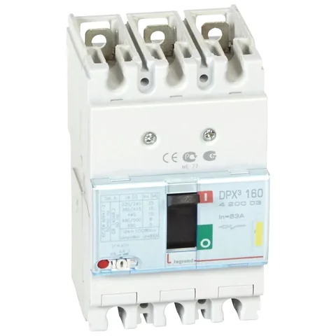 Legrand MCCB DPX3 160 3P 63A 16kA — 4 200 03