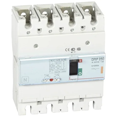 Legrand MCCB DPX3 250 4P 250A 25kA — 4 202 19