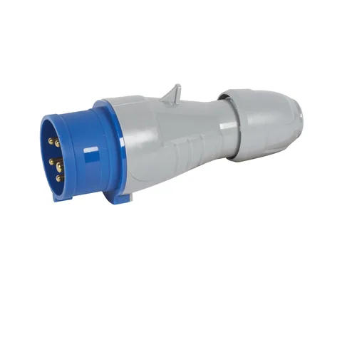 Legrand Industrial plugs and sockets — P17 Tempra Pro Straight plug, 16 A, 3P+N+E, 200–250 V AC, IP44 — 5 551 26