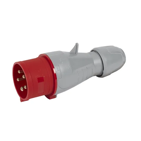 Legrand Industrial plugs and sockets — P17 Tempra Pro Straight plug, 32 A, 3P+N+E, 380–415 V AC, IP44 — 5 552 39