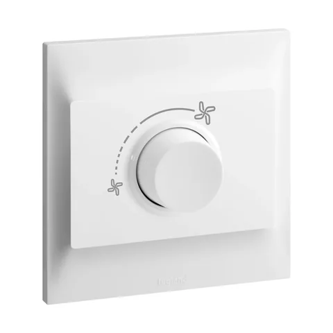 Legrand Belanko S — FAN CONTROL dimmer 250V - 50 Hz, White — 6 176 33