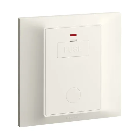 Legrand Belanko S — Fused connection units 13A switched + neon + cord outlet, Ivory — 6 178 60