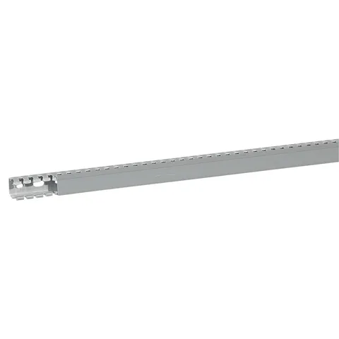 Legrand Transcab slotted panel wiring duct with cover, W 25 × H 25 mm, length 2 m — 6 361 00
