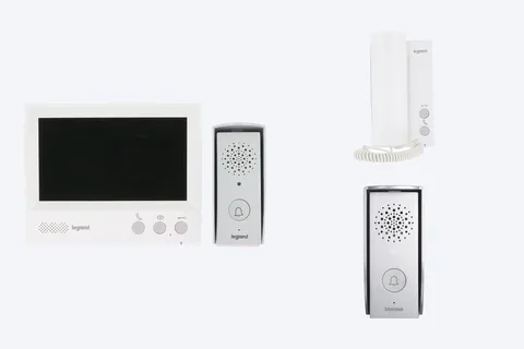 Legrand Intercoms product examples listed in the catalogue