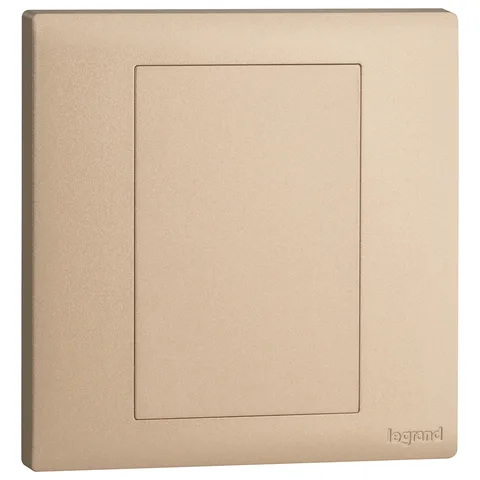 Legrand Obria — Blanking plates — 1-gang, Rose Gold — MEC15062RG
