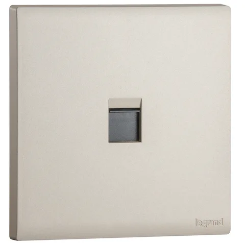 Legrand Obria — Keystone adaptors — Single, Champagne — MEC17064CH