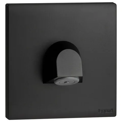 Legrand Obria — Cable outlets — 20 A, Black — MEC35058BL