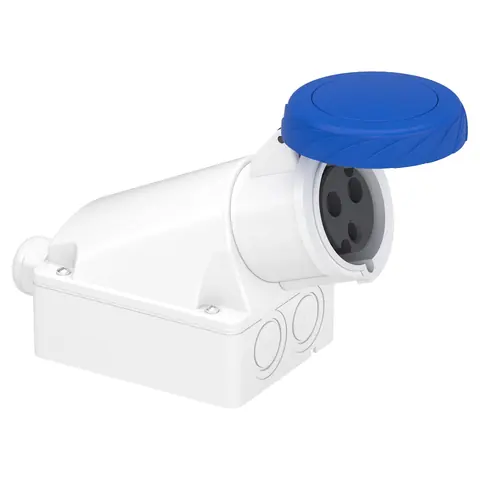 Schneider Electric Wall mounting socket, Mureva PK, 32A, 2P+E, 220V, IP67 — 83166