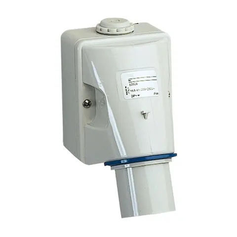 Schneider Electric Industrial plug, PratiKa, 32A, 2P+E, 200 to 250V AC, IP44 — 83516
