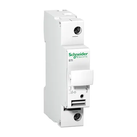 Schneider Electric Fuse disconnector, Acti9 STI, 1P, 25A, for 10.3 x 38mm fuse — A9N15636