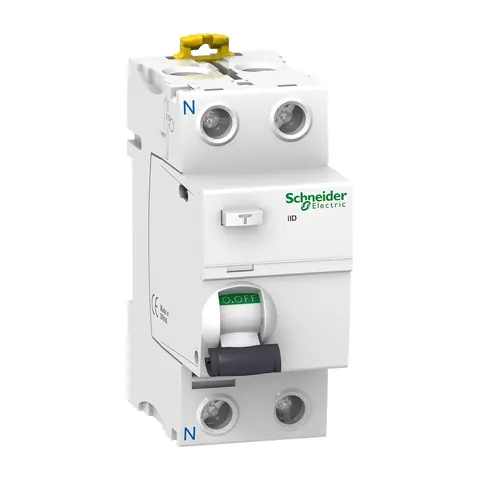 Schneider Electric Residual current circuit breaker (RCCB), Acti9 iID, 2P, 25A, AC type, 300mA — A9R74225