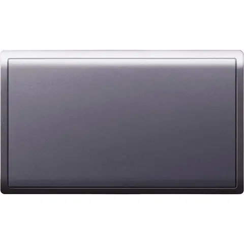Schneider Electric Blank plate, Pieno, 2 gang, aluminium silver — E8230TX_AS_G1