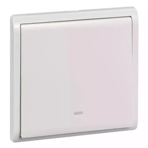 Schneider Electric Intermediate switch, Pieno, 16A, 250V, 1 gang, with fluorescent locator — E8231MF
