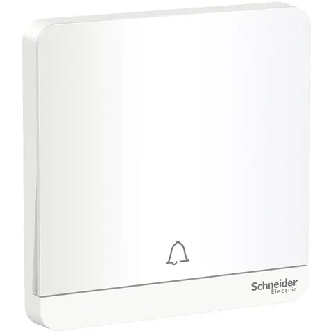Schneider Electric Push button, AvatarOn, for doorbell, 10A, 250V, white — E8331BPL1_WE